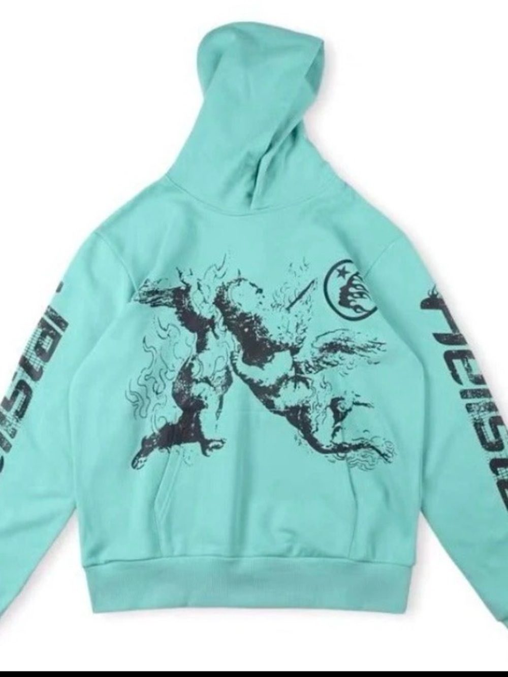 Men's Mint Graphic Hoodie Sweatshirt